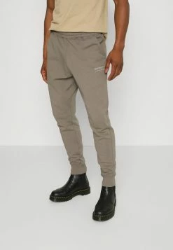 AllSaints RAINE - Tracksuit Bottoms - Peppered Brown