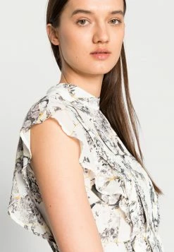 AllSaints FLEUR BURUBERU - Cocktail Dress / Party Dress - White -AllSaintsSales 3eca2c7a44bd4611bff471f0aec0bc09