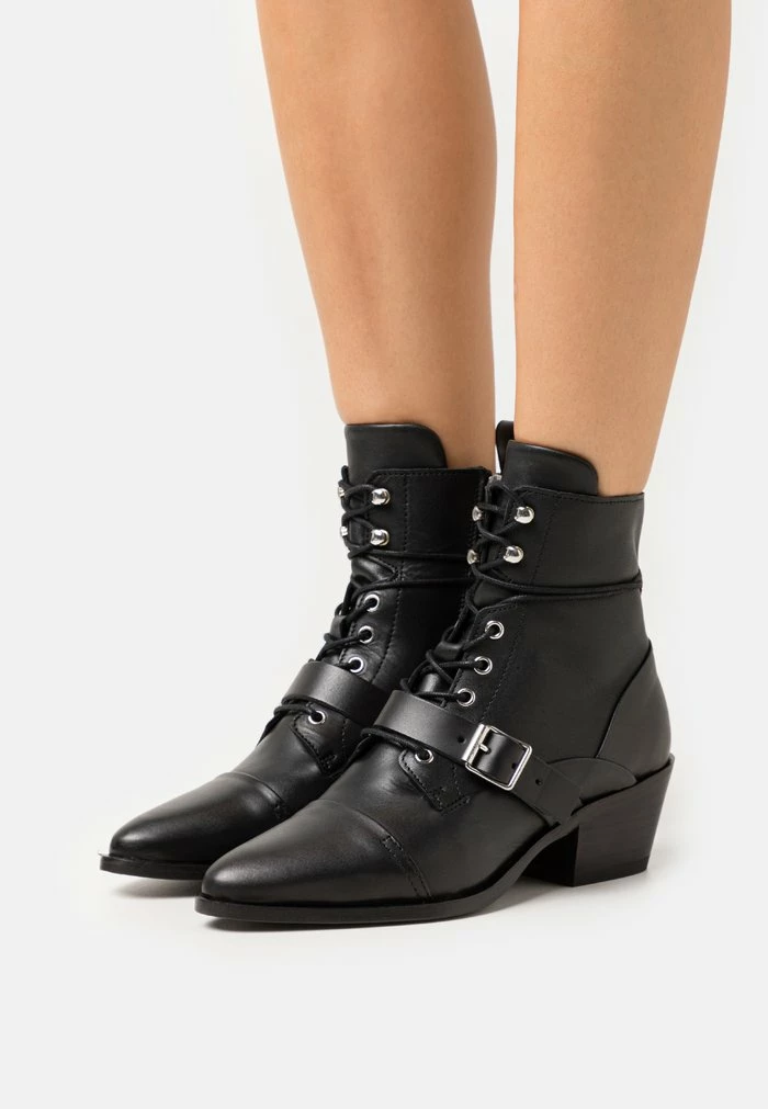 KATY BOOT - Lace-up ankle boots - black AllSaints KATY BOOT - Lace-up Ankle Boots - Black -AllSaintsSales 40685e56d6c04b69b2ecda21f4031cbf
