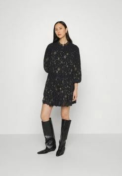 AllSaints ISOBELLA SELENE DRESS - Day Dress - Black -AllSaintsSales 41b04e95055c40c2addf3d8ed079f6cc