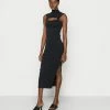 AllSaints KIKI SLEEVELESS DRESS - Jersey Dress - Black