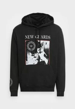 AllSaints PRAVHA HOODY - Sweatshirt - Black -AllSaintsSales 434a579a1b92431eaa602746b33a6690