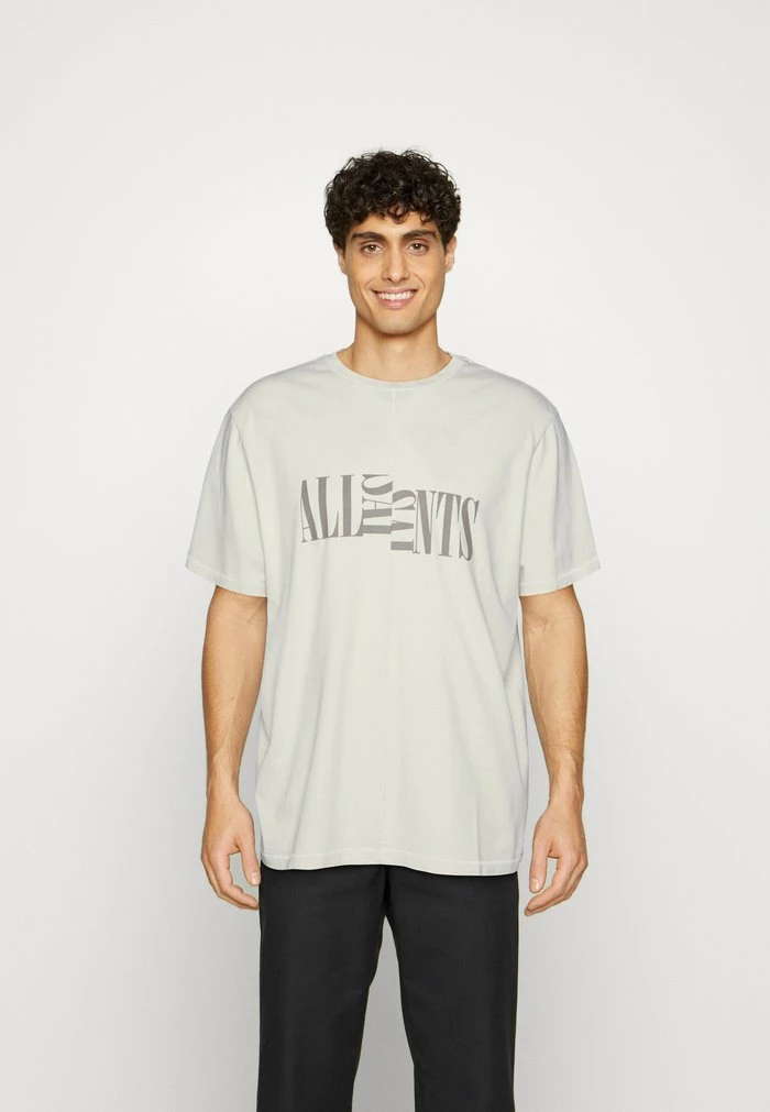 NICO CREW - Print T-shirt - fogged ecru AllSaints NICO CREW - Print T-shirt - Fogged Ecru -AllSaintsSales 43e805bc54434d1385b028c16b3aa0db