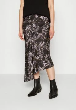 AllSaints LUISA BURUBERU SKIRT - Pencil Skirt - Black