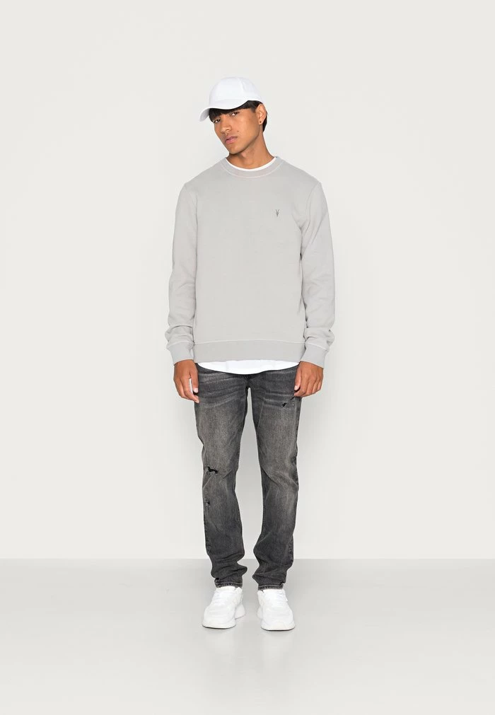 RAVEN CREW - Sweatshirt - glass grey AllSaints RAVEN CREW - Sweatshirt - Glass Grey -AllSaintsSales 447420be63c641749320f447ed39832b