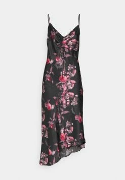 AllSaints ALEXIA SOLEIL DRESS - Cocktail Dress / Party Dress - Dark Cherry Pink -AllSaintsSales 45116efef62d47c4898824c1267ff064