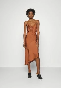 AllSaints ALEXIA DRESS - Cocktail Dress / Party Dress - Bronze