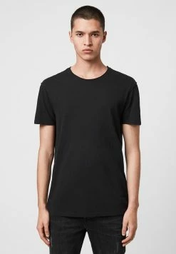 AllSaints FIGURE - Basic T-shirt - Jet Black