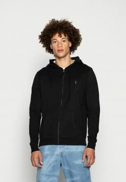 AllSaints BRACE HOODY - Zip-up Sweatshirt - Black