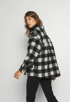 AllSaints FENIX JACKET - Summer Jacket - Black/white -AllSaintsSales 47fdb0da567b43e796533fd977ae3d00