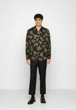 AllSaints EMPIRE - Shirt - Jet Black -AllSaintsSales 480b0fc04f304ccc9a60e17a6fb952e7