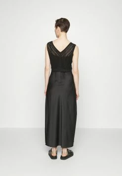 AllSaints CASS DRESS 2-in-1 - Maxi Dress - Black -AllSaintsSales 48b501e5eda541238b49c8914b6d6d03