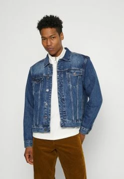 AllSaints KIRKBY JACKET - Denim Jacket - Dark Indigo