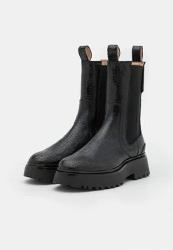 AllSaints AMBER CROC BOOT - Platform Boots - Black 5 AllSaints AMBER CROC BOOT - Platform Boots - Black -AllSaintsSales 4ab9baf3790443bc815c37542a5daa37