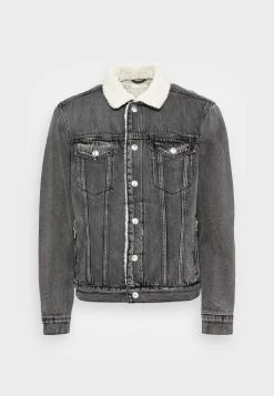 AllSaints FERN JACKET - Denim Jacket - Washed Black -AllSaintsSales 4c93ea3c0bf549dab1df1c2ec4bf9512