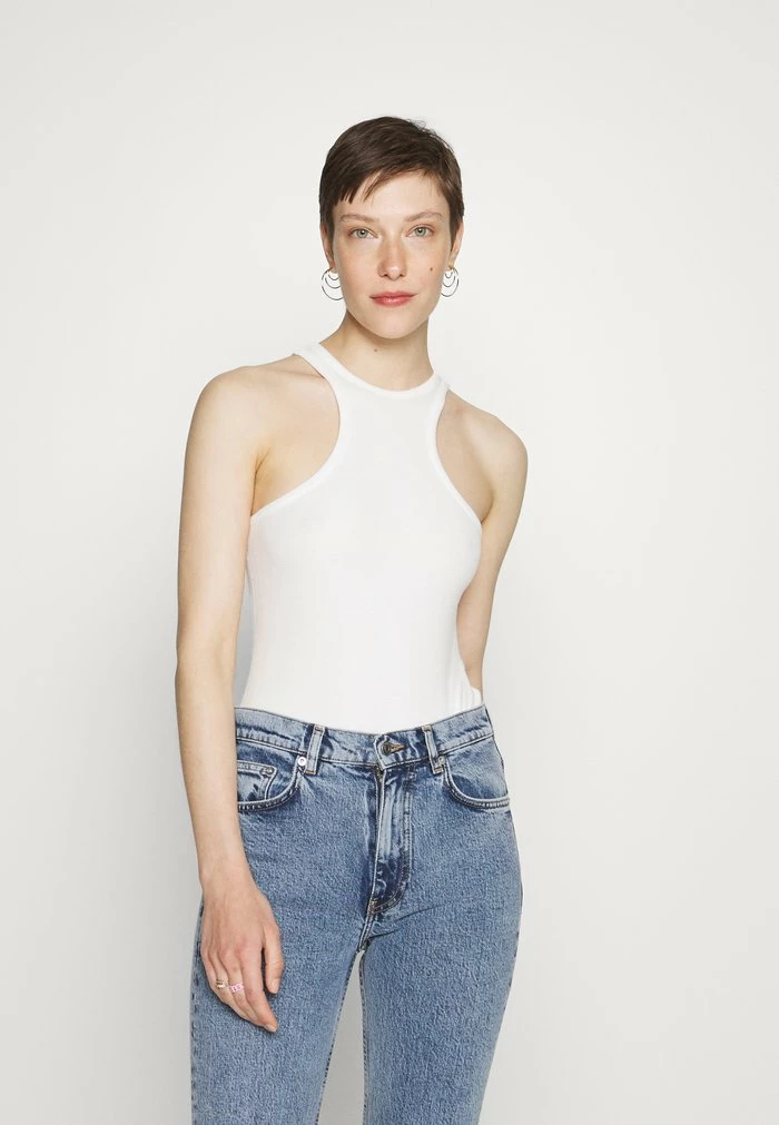 NORMA BODYSUIT - Top - optic white AllSaints NORMA BODYSUIT - Top - Optic White -AllSaintsSales 4cf0a23b26254c589fbbcca011ec3d9c