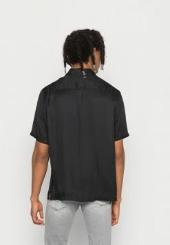 AllSaints ANDROMEDA SHIRT - Shirt - Jet Black -AllSaintsSales 4dcc1597b24f4c1bac33bd4605e64ded