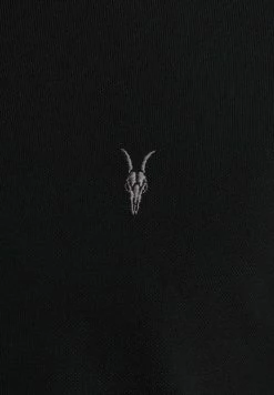 AllSaints REFORM - Polo Shirt - Black -AllSaintsSales 4dd9ec41f6d34261ac5d12cb6c1deb68