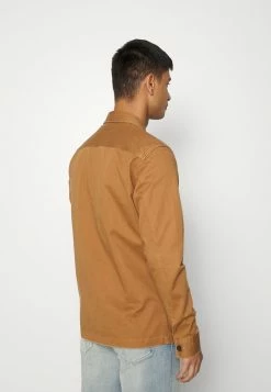AllSaints FIREBASE SHIRT - Shirt - Cane Brown -AllSaintsSales 4e4e896d839645ecbf986375ba2087e5