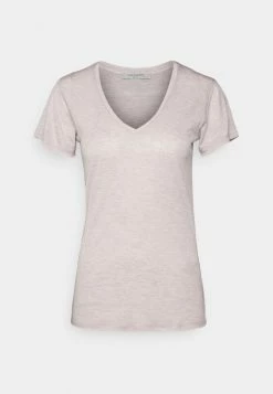 AllSaints EMELYN SHIMMER TEE - Basic T-shirt - Ash Desert Pink