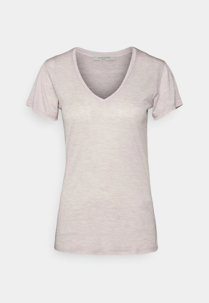 EMELYN SHIMMER TEE - Basic T-shirt - ash desert pink AllSaints EMELYN SHIMMER TEE - Basic T-shirt - Ash Desert Pink -AllSaintsSales 4e868d118b124f52b2cad00aac76e5e1