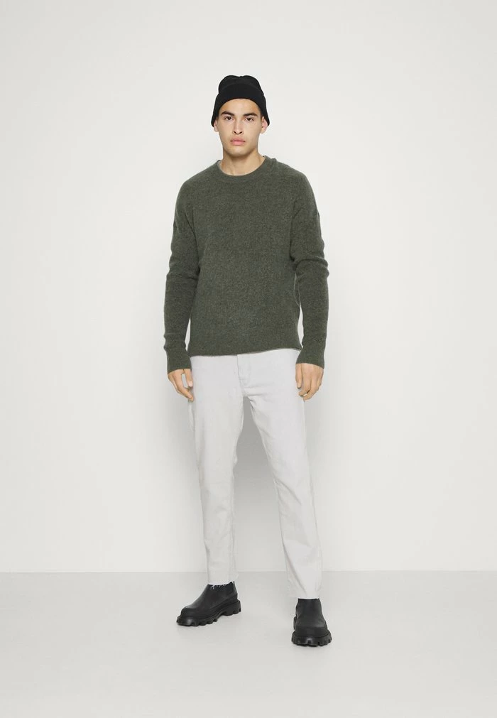 WINTLEV CREW - Jumper - tarragon green AllSaints WINTLEV CREW - Jumper - Tarragon Green -AllSaintsSales 5344d79f6b374780bf37243c7122a816