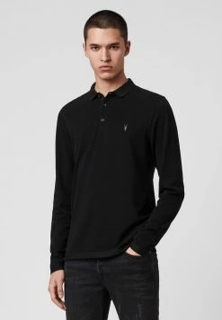 AllSaints REFORM - Polo Shirt - Black