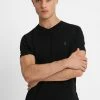AllSaints TONIC V-NECK - Basic T-shirt - Jet Black