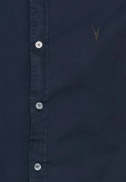 AllSaints HAWTHORNE SHIRT - Shirt - Dark Navy Blue -AllSaintsSales 5752555e40e540ee85b246fd43cffc48