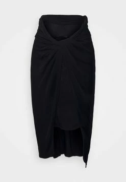 AllSaints ARA SAMI SKIRT - Wrap Skirt - Black -AllSaintsSales 5924c7e6124a46aeade974d8bf30bc5b