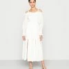 AllSaints LARY DRESS - Day Dress - Chalk White