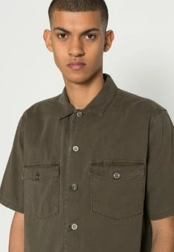 AllSaints SPOTTER SHIRT - Shirt - Cargo Green -AllSaintsSales 5cd6b3888aad4c41996b5aad46e3ae17