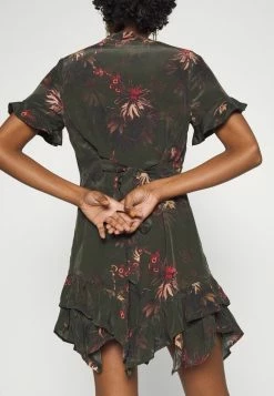 AllSaints FRANKIE NILA DRESS - Cocktail Dress / Party Dress - Dark Khaki Green -AllSaintsSales 635a9f7a080249c4a3c01d21e7d9a6d7