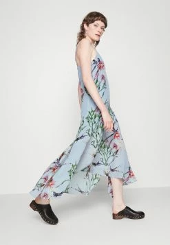 AllSaints ESSEY SENJA DRESS - Maxi Dress - Blue -AllSaintsSales 64248ccb9f95448d9ff547fb56aa0d70