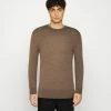 AllSaints MODE MERINO - Jumper - Light Coco Brown Mеlange 2 AllSaints MODE MERINO - Jumper - Light Coco Brown Mеlange -AllSaintsSales 65a1ac02782842339db314d10be0274a