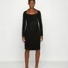 AllSaints REA DRESS - Jumper Dress - Black -AllSaintsSales 689536247cfd49a5b25a006a8d60438a