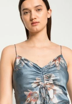 AllSaints ALEXIA KUROYURI DRESS - Cocktail Dress / Party Dress - Blue -AllSaintsSales 694666fe6cb44623a74dee2ebe9e7030