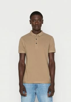 AllSaints REFORM - Polo Shirt - Ash Khaki Brown