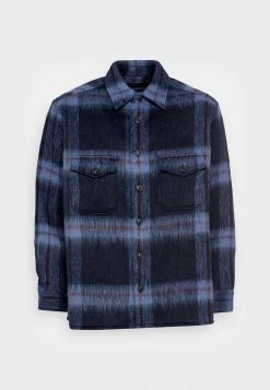 AllSaints GALLAWAY SHIRT - Summer Jacket - Deep Indigo Blue -AllSaintsSales 6a0bec5b055e4319b13ebab1f79b3dd5