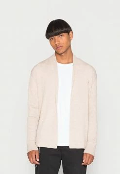 AllSaints MODE OPEN CAR - Cardigan - Taupe Marl