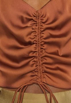 AllSaints ALEXIA - Top - Bronze -AllSaintsSales 6ad2b95a611d4c3baf3d1d3a2b749d04