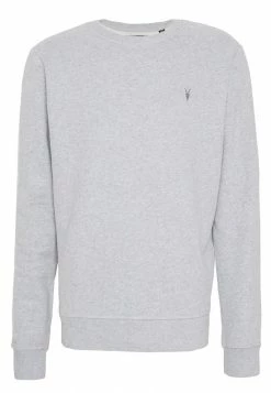AllSaints RAVEN CREW - Sweatshirt - Grey Marl -AllSaintsSales 6d05f3ed2cef4aea9d6ef991b73b223b