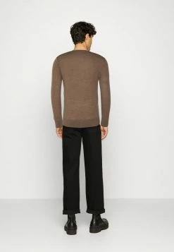 AllSaints MODE MERINO - Jumper - Light Coco Brown Mеlange -AllSaintsSales 6eccadd4f4a74ad3b37b2ac7b82036a0