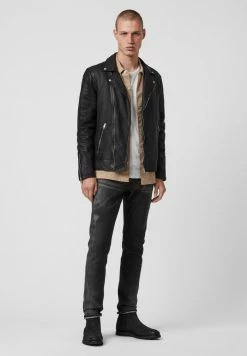 AllSaints Leather Jacket - Black