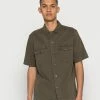 AllSaints SPOTTER SHIRT - Shirt - Cargo Green -AllSaintsSales 7165ff7c878e4baeaf8e52cd683dad6d
