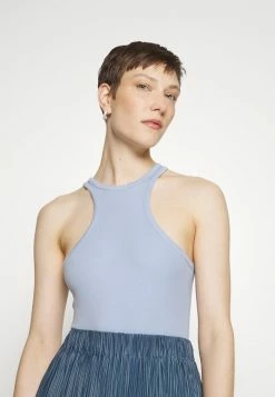 AllSaints NORMA BODYSUIT - Top - Dusk Blue -AllSaintsSales 71a24ef9d6784848aca682c41fd07941