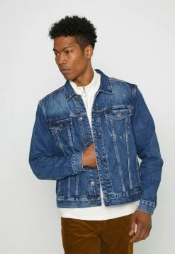 AllSaints KIRKBY JACKET - Denim Jacket - Dark Indigo -AllSaintsSales 71b195bfd19145f1a094e311f107054d