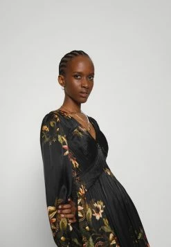 AllSaints ESTELLE AVIFAUNA DRESS - Cocktail Dress / Party Dress - Black -AllSaintsSales 725d6ccb904f4968aaf706eb25feddd3