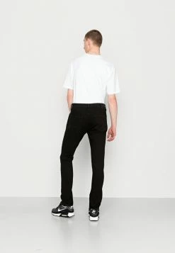 AllSaints CIGARETTE DAMAGED - Slim Fit Jeans - Black -AllSaintsSales 7342e8eed3094bc4a9e686eed329c3df