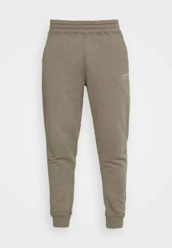 AllSaints RAINE - Tracksuit Bottoms - Peppered Brown -AllSaintsSales 744a1a6cc3a642619931e1bcd251e64a